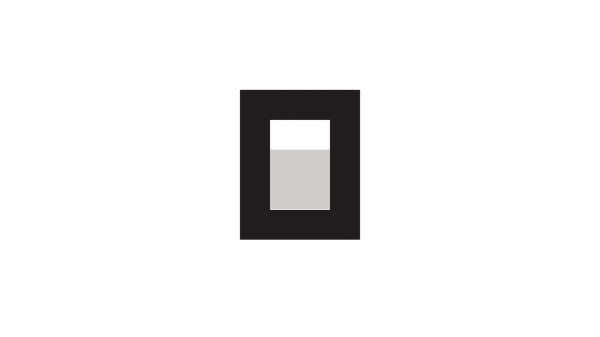OpenCode index mark, a split rectangle used on the official wordmark
